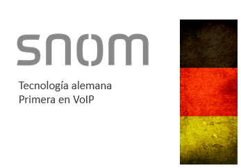 Snom tecnologia alemana